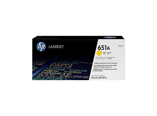 Toner HP CE342A 16K gul 651A serie 